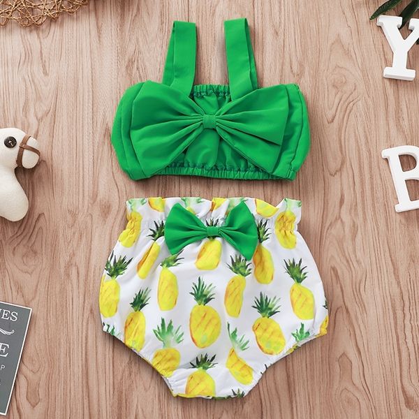 pineapple newborn outfit baby girl clothes set crop baby shorts 2 piece bow sets baby girl outfit infant clothing y200803, White
pineapple newborn outfit baby girl clothes set crop baby shorts 2 piece bow sets baby girl outfit infant clothing y200803, White