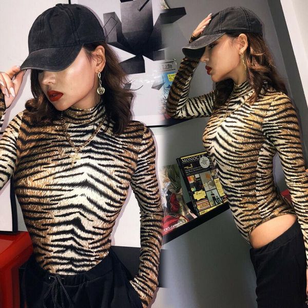 women long sleeve print leotard bodysuit autumn lady clubwear jumpsuit fashion clothing, Black;white
women long sleeve print leotard bodysuit autumn lady clubwear jumpsuit fashion clothing, Black;white