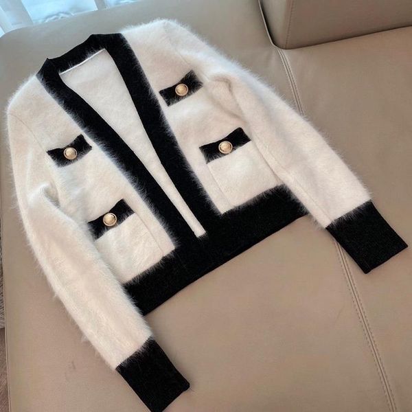 cashmere wool luxury fashion patchwork sweater spring autumn brand design women cardigans casual female sweaters with pockets, White
cashmere wool luxury fashion patchwork sweater spring autumn brand design women cardigans casual female sweaters with pockets, White