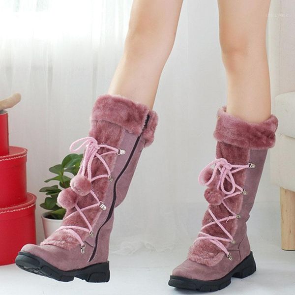 boots 4 colors women's winter shoes 2021 woman add warm fur mid calf platform lace up plush snow size 35-431, Black
boots 4 colors women's winter shoes 2021 woman add warm fur mid calf platform lace up plush snow size 35-431, Black