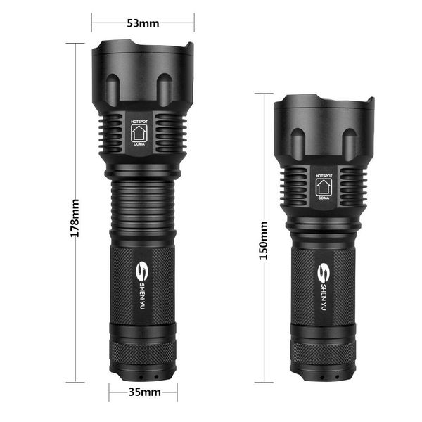shenyu led flashlight 26650 torch waterproof flashlight cree xml t6 l2 600 lumen zoomable portable bike camping light aa battery bbyldp
shenyu led flashlight 26650 torch waterproof flashlight cree xml t6 l2 600 lumen zoomable portable bike camping light aa battery bbyldp
