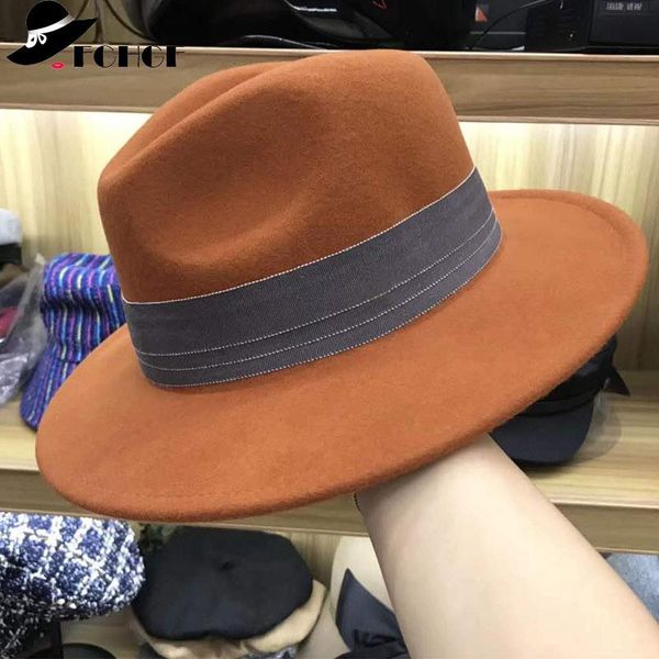 stingy brim hats fghgf wide winter hat women wool felt fedoras with rhinestone 2021 trendy ladies street jazz cap gray, Blue;gray
stingy brim hats fghgf wide winter hat women wool felt fedoras with rhinestone 2021 trendy ladies street jazz cap gray, Blue;gray
