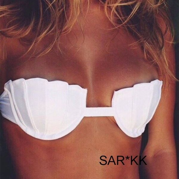 shell women brazilian bandage swimsuit padded swimwear push up bikini set bathing suit 118 y200319, White;black
shell women brazilian bandage swimsuit padded swimwear push up bikini set bathing suit 118 y200319, White;black