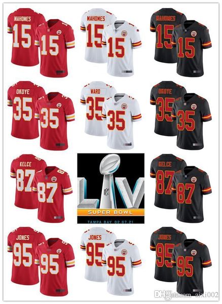 mens womens youth kansas city chiefs 15 patrick mahomes 87 travis kelce 95 chris jones 35 christian okoye football jersey, Black;red
mens womens youth kansas city chiefs 15 patrick mahomes 87 travis kelce 95 chris jones 35 christian okoye football jersey, Black;red
