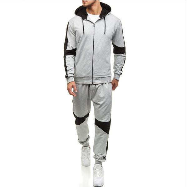 mens designer tracksuits long sleeve hooded patchwork loose sweatshirts set fashion casual autumn winter male clothing, Gray
mens designer tracksuits long sleeve hooded patchwork loose sweatshirts set fashion casual autumn winter male clothing, Gray
