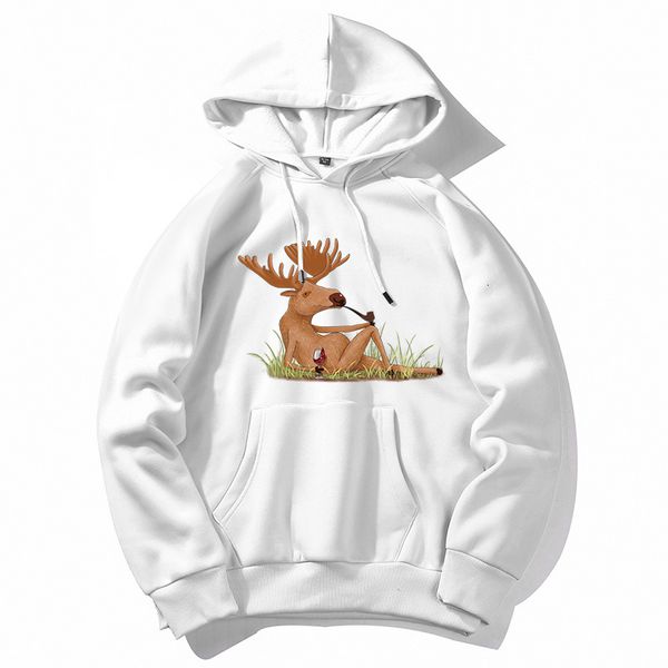 2021 new christmas diy hoodies men casual multicolor streetwear hip-hop fashion sweatshirt smoking-moose pattern halloween u1a4, Black
2021 new christmas diy hoodies men casual multicolor streetwear hip-hop fashion sweatshirt smoking-moose pattern halloween u1a4, Black
