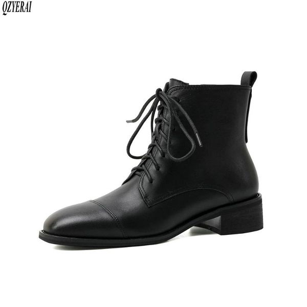 boots qzyerai riding genuine leather female women's autumn and winter cowhide shoes size 34-43, Black
boots qzyerai riding genuine leather female women's autumn and winter cowhide shoes size 34-43, Black