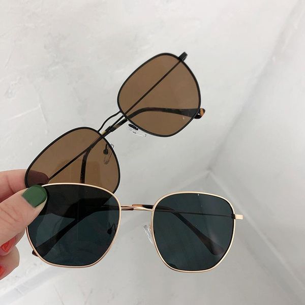 sunglasses fashion men's korean retro women with, White;black 
sunglasses fashion men's korean retro women with, White;black