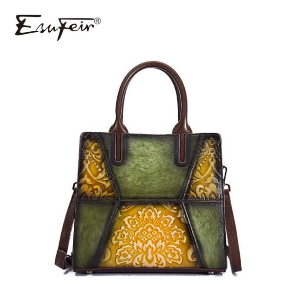 new genuine leather women handbag patchwork embossed shoulder bag female vintage messenger bag ladies tote for women 2020
new genuine leather women handbag patchwork embossed shoulder bag female vintage messenger bag ladies tote for women 2020