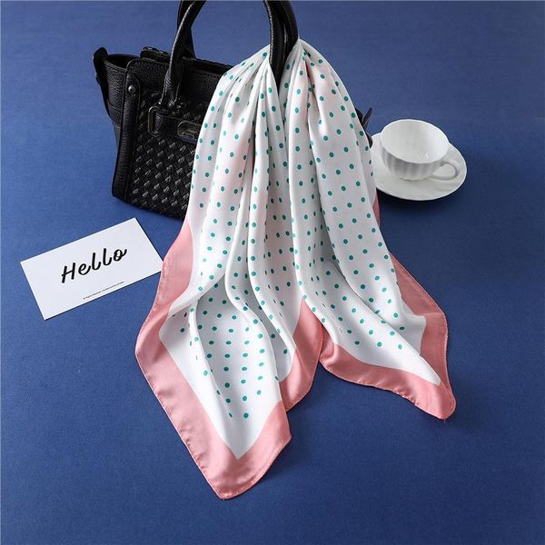 2020 мода женщины шелковый шарф площади dot печати шарфы lady глава группы foulard femme малый банданы рук платочек подарок новый wmtyky, Blue;gray
2020 мода женщины шелковый шарф площади dot печати шарфы lady глава группы foulard femme малый банданы рук платочек подарок новый wmtyky, Blue;gray