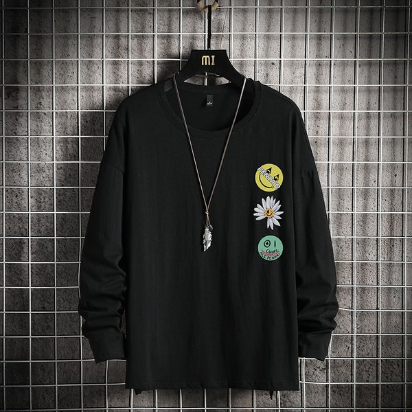 2021 new smiley flame print round neck sweatshirt men and women plus streetwear usa size hoodie pullover mens hoodies 6h76, Black
2021 new smiley flame print round neck sweatshirt men and women plus streetwear usa size hoodie pullover mens hoodies 6h76, Black