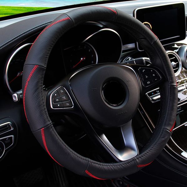 sport car steering wheel covers anti-slip genuine leather auto steering-wheel cover car-styling steering wheel protective cover
sport car steering wheel covers anti-slip genuine leather auto steering-wheel cover car-styling steering wheel protective cover
