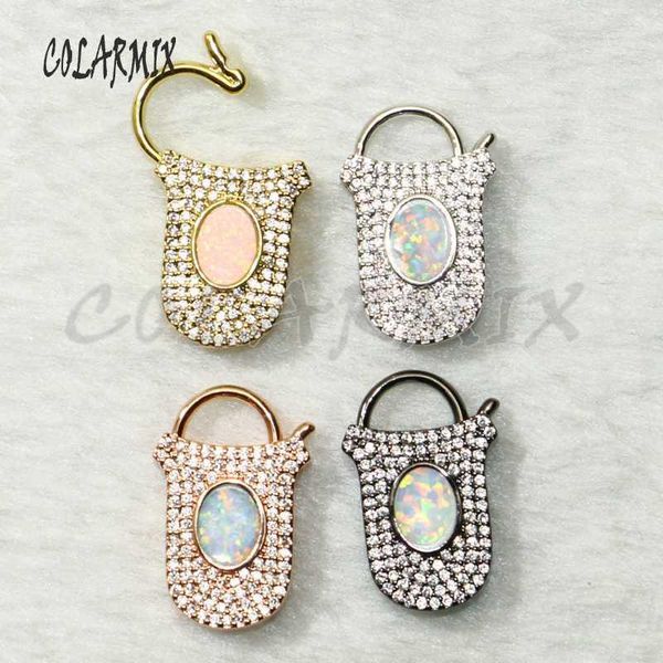 6pcs bag shape pendant clasp zircon lock charm jewelry accessories for jewelry making bolt screw fashion 507251, Bronze;silver
6pcs bag shape pendant clasp zircon lock charm jewelry accessories for jewelry making bolt screw fashion 507251, Bronze;silver