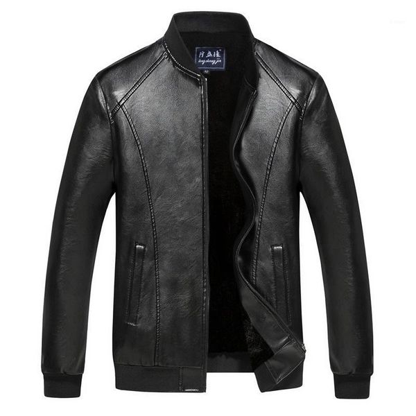 men's fur & faux 2021 autumn winter men's leather jacket stand collar plus velvet thick warm social motorcycle1, Black
men's fur & faux 2021 autumn winter men's leather jacket stand collar plus velvet thick warm social motorcycle1, Black