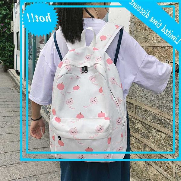 new korean style women fashion teen girl student school great capacity travel books printed backpack
new korean style women fashion teen girl student school great capacity travel books printed backpack
