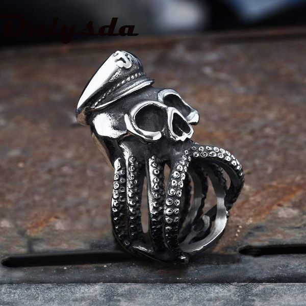 шарм octopus skull ring punk 316l нержавеющей стали seaman кольца мужчины puck подарка ювелирных изделий для sailor osr546 jllhhx bde_jewelr, Bronze;silver 
шарм octopus skull ring punk 316l нержавеющей стали seaman кольца мужчины puck подарка ювелирных изделий для sailor osr546 jllhhx bde_jewelr, Bronze;silver