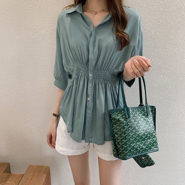 summer new style waist closing and bottoming shirt ultra fire cec short sleeve female student chiffon minority thin t-shirt
summer new style waist closing and bottoming shirt ultra fire cec short sleeve female student chiffon minority thin t-shirt