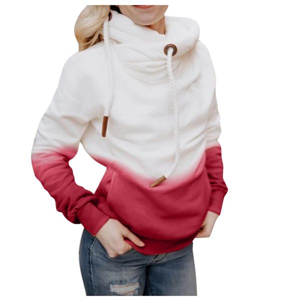 s-3xl drawstring sweatshirts women autumn winter casual gradient color hoodie sweatshirt pocket pullover kg-970, Black
s-3xl drawstring sweatshirts women autumn winter casual gradient color hoodie sweatshirt pocket pullover kg-970, Black