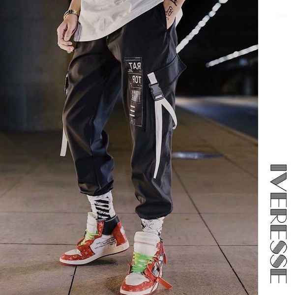 black hip hop joggers men letter cargo pants ribbons male drawstring track trousers runners sweatpants streetwear casual pants1
black hip hop joggers men letter cargo pants ribbons male drawstring track trousers runners sweatpants streetwear casual pants1
