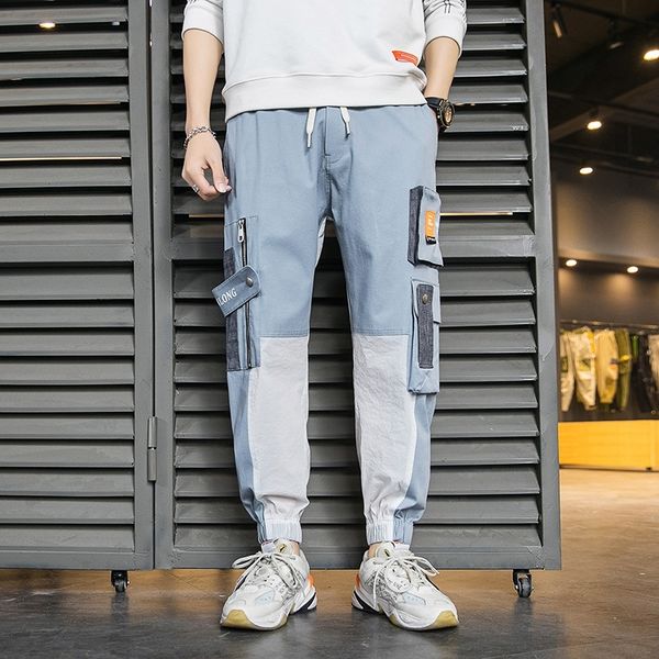 200jx men's youth fall overalls overalls overallstrousers overallsnew korean style internet hip-hop trendy celebrity pants casual work, Blue
200jx men's youth fall overalls overalls overallstrousers overallsnew korean style internet hip-hop trendy celebrity pants casual work, Blue