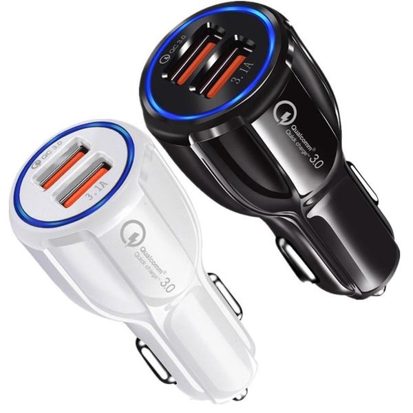 qc 3.0 dual usb port car charger high speed quick charging car chargers 3.1a adapter for iphone samsung htc android phone
qc 3.0 dual usb port car charger high speed quick charging car chargers 3.1a adapter for iphone samsung htc android phone