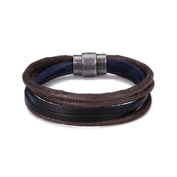 mkendn new arrival women handmade multilayer leather bracelet charm wide rope wrap woven men magnetic clasp jewelry bbyvou alice_bag
mkendn new arrival women handmade multilayer leather bracelet charm wide rope wrap woven men magnetic clasp jewelry bbyvou alice_bag
