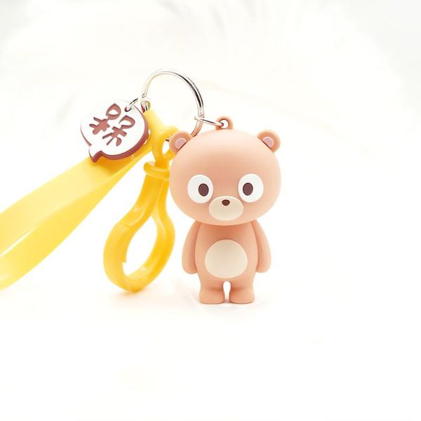 cartoon string asleep bear keychain pendant creative cute cartoon glue doll keychains for key chain car key ring kid gift, Silver
cartoon string asleep bear keychain pendant creative cute cartoon glue doll keychains for key chain car key ring kid gift, Silver