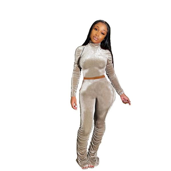 velour velvet tracksuit stacked pants set stacked sweatpants leggings joggers two piece set outfits jogging suits for women, Gray
velour velvet tracksuit stacked pants set stacked sweatpants leggings joggers two piece set outfits jogging suits for women, Gray