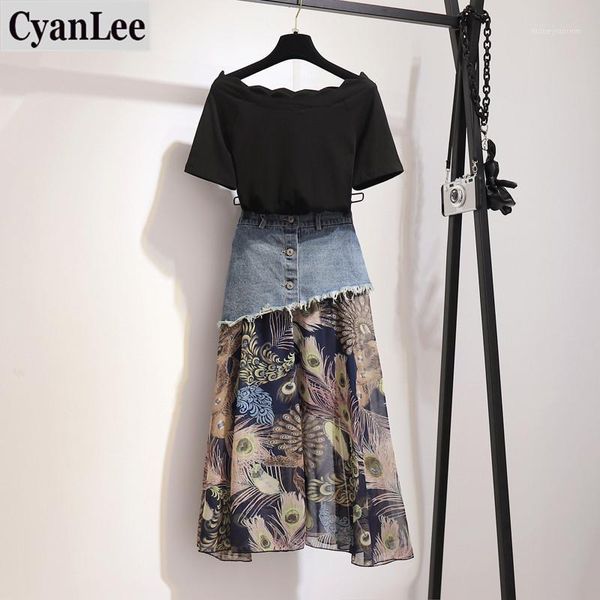 casual dresses summer 2021 women 2 piece set black + elegant vintage long korean style fashion vestido pcs lady office sets1, Black;gray
casual dresses summer 2021 women 2 piece set black + elegant vintage long korean style fashion vestido pcs lady office sets1, Black;gray