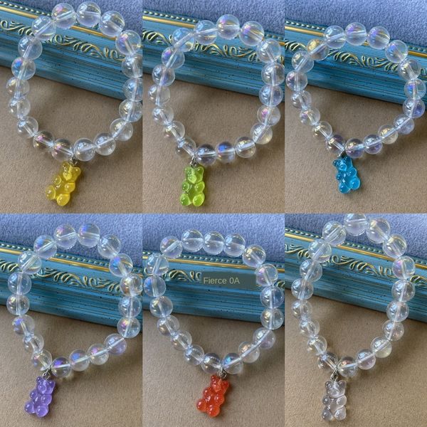 6h6ks корейского сердце кристалл лазерных бусин строка braceletmagic ins браслет прозрачного браслет из бисера ветра бисер девушка медведь ц, Golden;silver 
6h6ks корейского сердце кристалл лазерных бусин строка braceletmagic ins браслет прозрачного браслет из бисера ветра бисер девушка медведь ц, Golden;silver