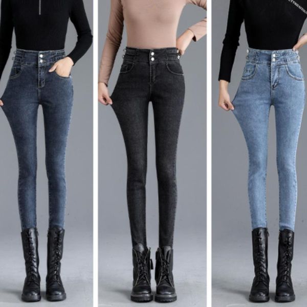 women's jeans #3048 women skinny spring winter casual blue grey denim pencil pants ladies plus size feminino high waist korean pockets
women's jeans #3048 women skinny spring winter casual blue grey denim pencil pants ladies plus size feminino high waist korean pockets