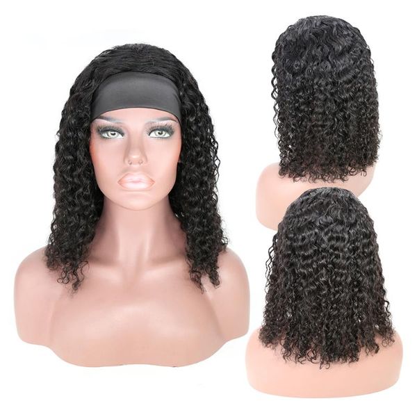 curly human hair wigs hair headband wigs for women short bob wig human beginner friendly no glue affordable, Black;brown
curly human hair wigs hair headband wigs for women short bob wig human beginner friendly no glue affordable, Black;brown