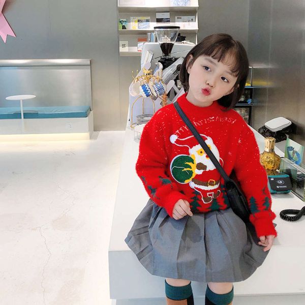 neck horse children's winter pullover round girl s claus mink sweater s805sg7l, Blue
neck horse children's winter pullover round girl s claus mink sweater s805sg7l, Blue
