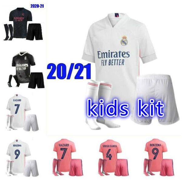 kids kit 20 21 real madrid soccer jerseys short home away third soccer kit hazard zidane benzema football shirt camiseta de futbol kids sets, Black;yellow
kids kit 20 21 real madrid soccer jerseys short home away third soccer kit hazard zidane benzema football shirt camiseta de futbol kids sets, Black;yellow
