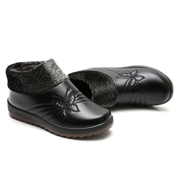 2020 for winter women chunky fashion ankle boots keep warm casual shoes from slipping women's zapatos mujer lo09, Black
2020 for winter women chunky fashion ankle boots keep warm casual shoes from slipping women's zapatos mujer lo09, Black