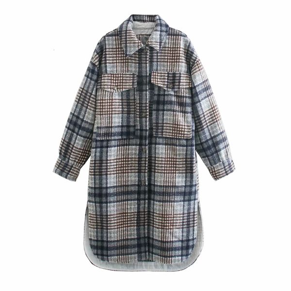 new 2021 grey plaid woman overshirt winter warm vintage oversized coat women tweed long sleeve checked jacket ly04, Black
new 2021 grey plaid woman overshirt winter warm vintage oversized coat women tweed long sleeve checked jacket ly04, Black