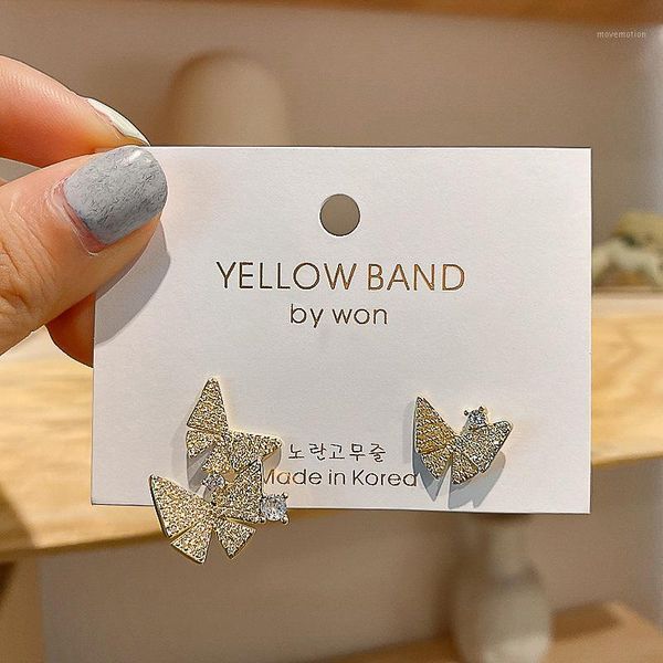 shiny side fashion brand jewelry irregular butterfly stud earrings for women new style crystal knot earring1, Golden;silver
shiny side fashion brand jewelry irregular butterfly stud earrings for women new style crystal knot earring1, Golden;silver