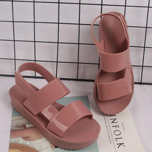 platform women sandals summer beach lady shoes casual peep toe jelly slippers non-slip flat sandals woman thick bottom sandalia1, Black
platform women sandals summer beach lady shoes casual peep toe jelly slippers non-slip flat sandals woman thick bottom sandalia1, Black