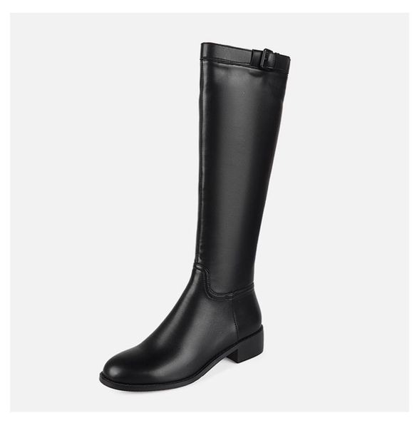 genuine leather women boots spring winter knee high boots comfort botines mujer woman ankle big size46 q88481, Black
genuine leather women boots spring winter knee high boots comfort botines mujer woman ankle big size46 q88481, Black