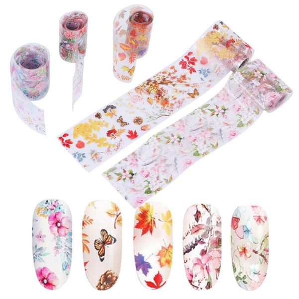 stickers & decals 1 box autumn nail foils leaves transfer sticker decal folia transferowa flora butterflies for nails diy, Black
stickers & decals 1 box autumn nail foils leaves transfer sticker decal folia transferowa flora butterflies for nails diy, Black
