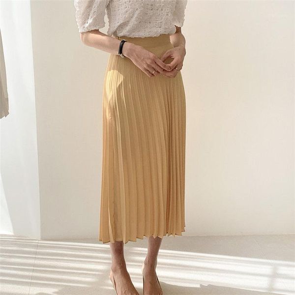 zcwxm new yellow pleated solid large size 2020 sweet chic stylish cute all-match retro high waist vintage mid-calf skirt new1, Black
zcwxm new yellow pleated solid large size 2020 sweet chic stylish cute all-match retro high waist vintage mid-calf skirt new1, Black