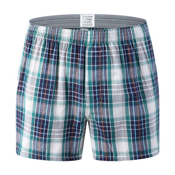 new mens underwear boxers shorts casual cotton sleep underpants brands plaid loose comfortable homewear panties, Black;white
new mens underwear boxers shorts casual cotton sleep underpants brands plaid loose comfortable homewear panties, Black;white