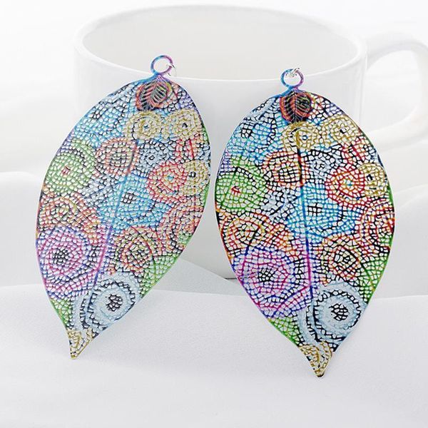 earrings for women multicolor large texture openwork leaf earrings women's fashion jewelry gift frete gratis1, Golden;silver
earrings for women multicolor large texture openwork leaf earrings women's fashion jewelry gift frete gratis1, Golden;silver