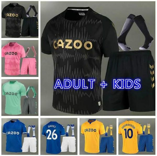 kids 2020 2021 james sigurdsson richarlison away soccer jersey kits 20 21 calvert-lewin keane football shirts boys full set, Black;yellow
kids 2020 2021 james sigurdsson richarlison away soccer jersey kits 20 21 calvert-lewin keane football shirts boys full set, Black;yellow