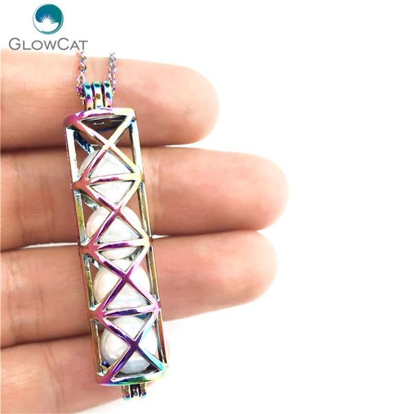 c175 colors funnel cross rectangle locket necklace pearl cage stainless chain aroma essential oil diffuser locket necklace sqctdk, Silver
c175 colors funnel cross rectangle locket necklace pearl cage stainless chain aroma essential oil diffuser locket necklace sqctdk, Silver