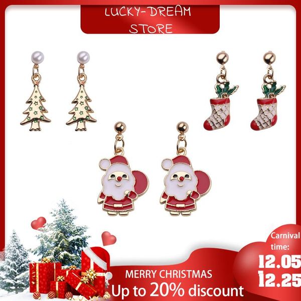 stud christmas special cute tree gift socks white beard old grandpa elements three sale earrings, Golden;silver
stud christmas special cute tree gift socks white beard old grandpa elements three sale earrings, Golden;silver