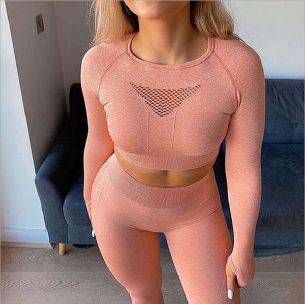 selling new style sport hollow running breathable knitting seamless yoga long sleeve suit, Gray
selling new style sport hollow running breathable knitting seamless yoga long sleeve suit, Gray