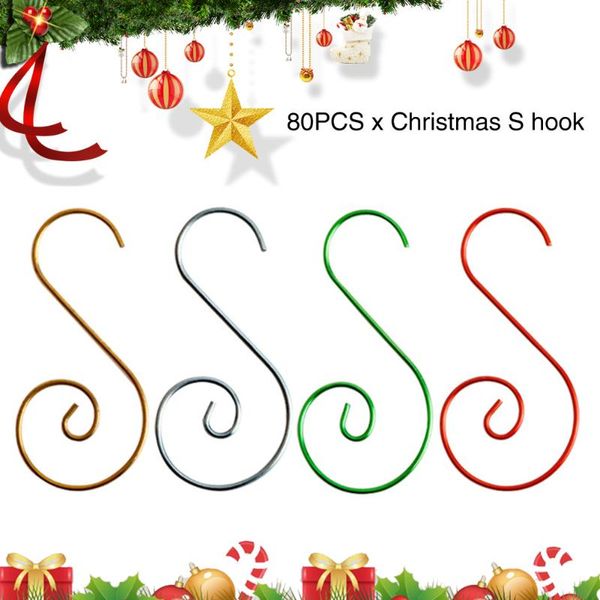 christmas decorations 80pcs stainless steel hanger small tree swirl decoration hanging durable home ornament hooks holder party s shaped
christmas decorations 80pcs stainless steel hanger small tree swirl decoration hanging durable home ornament hooks holder party s shaped