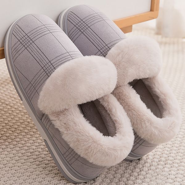 winter slippers for women large size 43-45 2020 fashion gingham warm fur home slippers female antiskid cozy house shoes woman x1020, Black
winter slippers for women large size 43-45 2020 fashion gingham warm fur home slippers female antiskid cozy house shoes woman x1020, Black