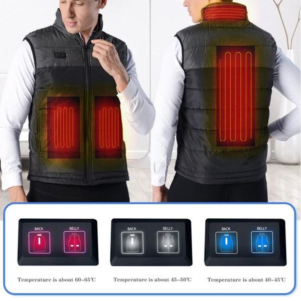usb infrared heated vest jacket winter vest dual system temperature control dual system temperature control, Gray;blue
usb infrared heated vest jacket winter vest dual system temperature control dual system temperature control, Gray;blue
